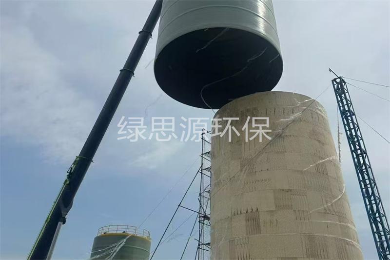立缠玻璃刚储罐